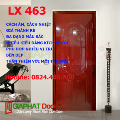 MẪU CỬA NHỰA GỖ COMPOSITE LUXURY – SANG TRỌNG VÀ HIỆN ĐẠI